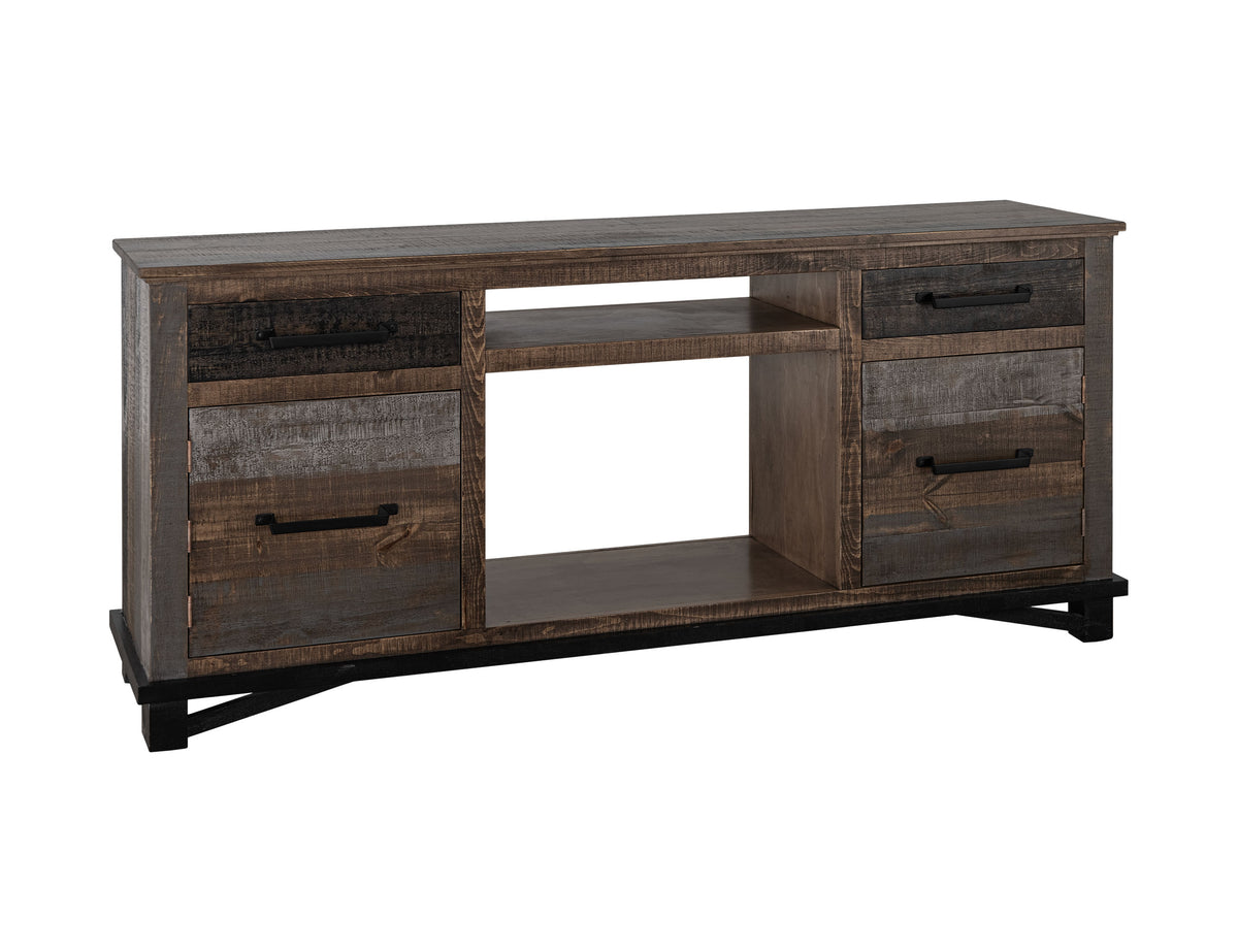 Loft Brown 70" Fireplace