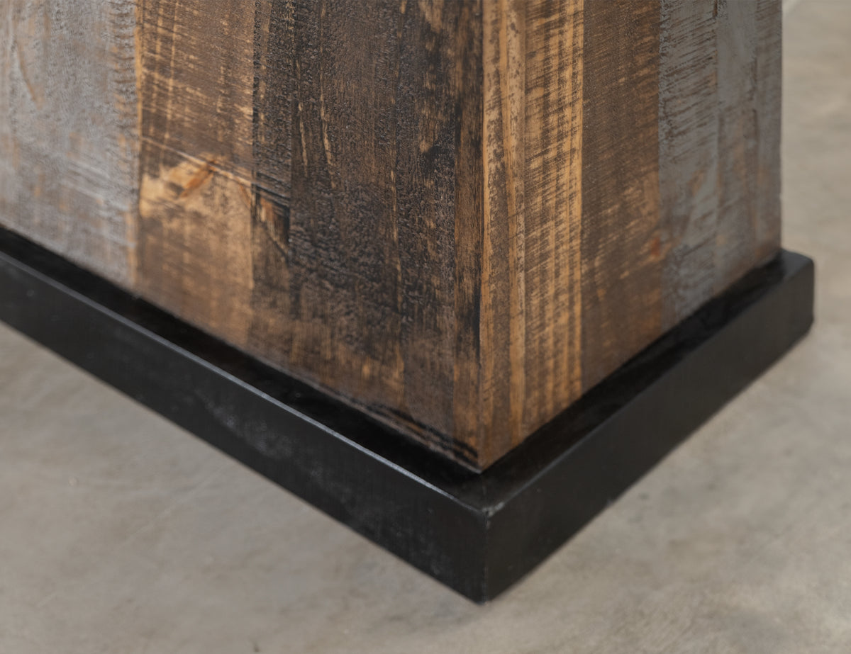 Loft Brown Console, Multicolor, Fireplace
