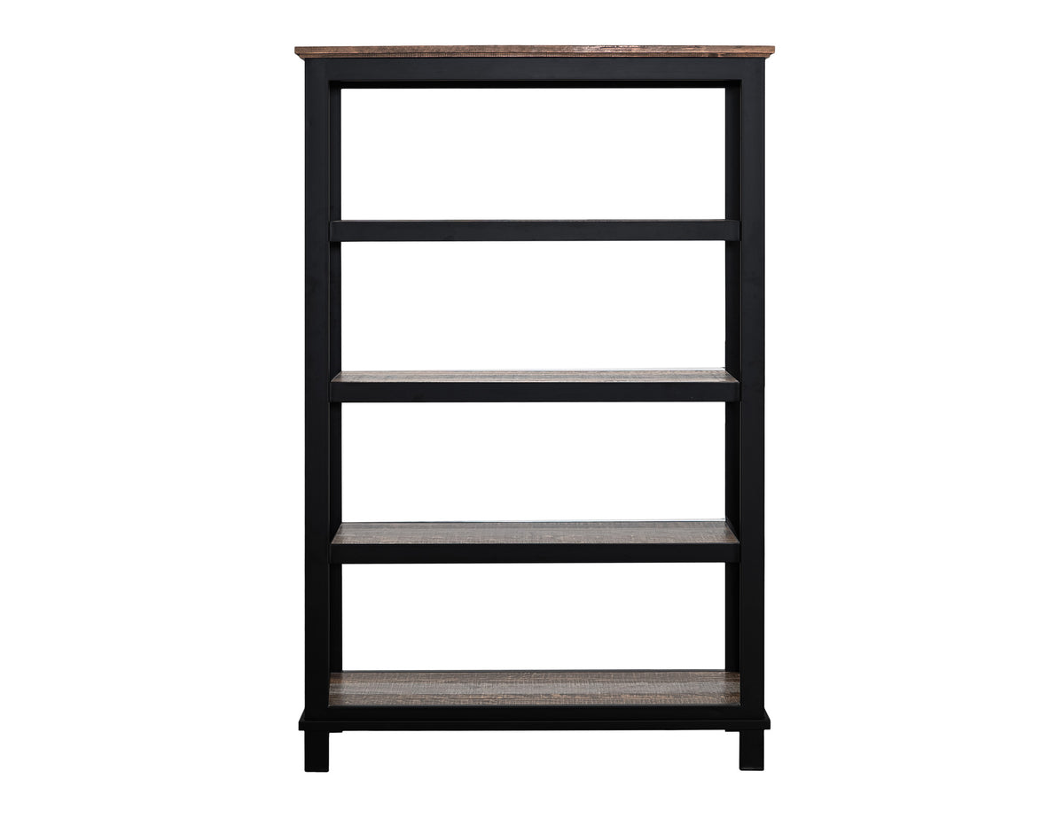 Loft Brown Bookcase, Multicolor, 4 Shelves