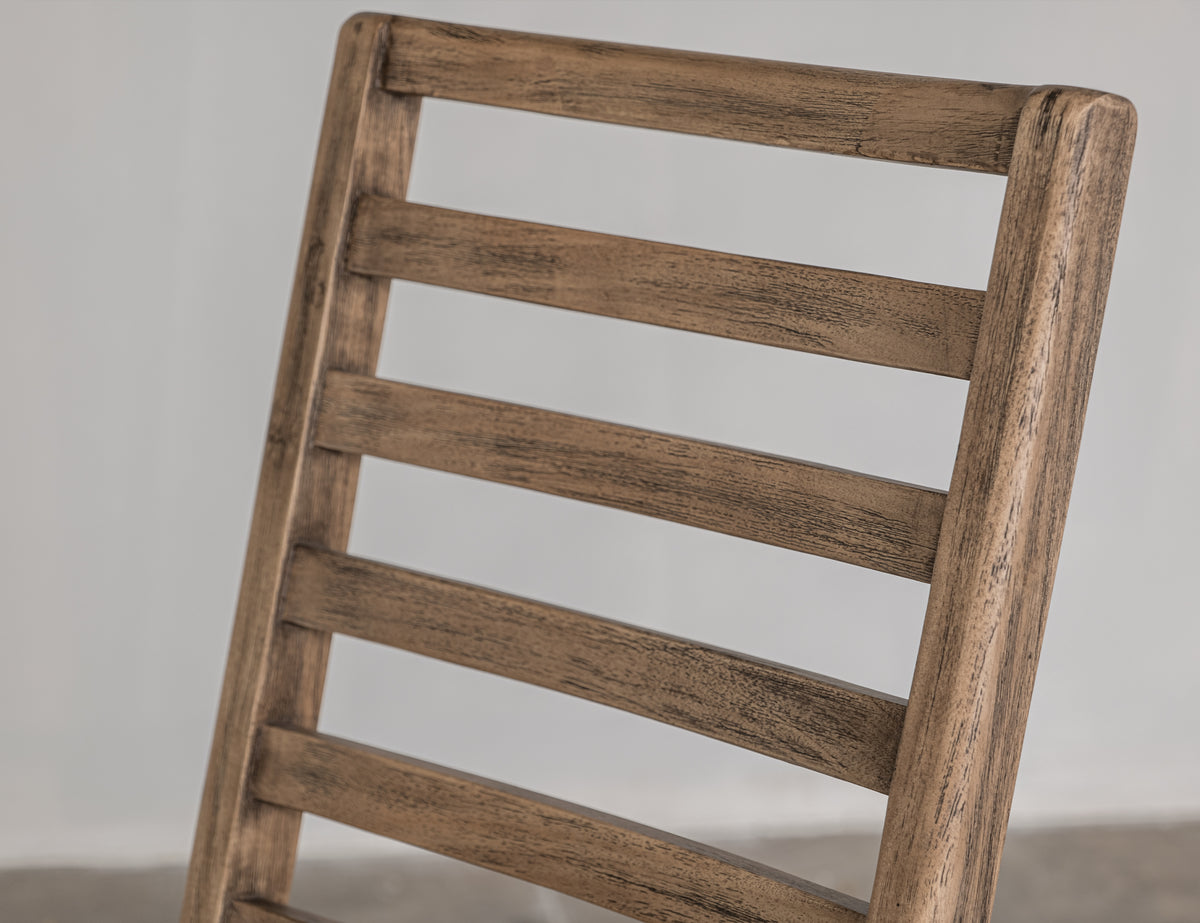 Balam Chair, Brown, Wooden - IFD4221CHR