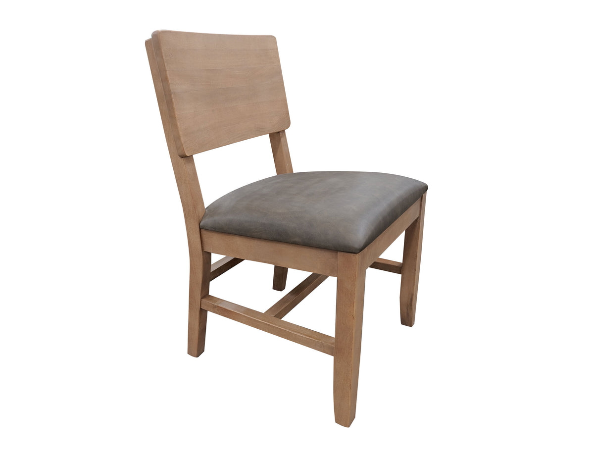 Natural Parota Chair, Brown, Wooden - IFD8682CHR