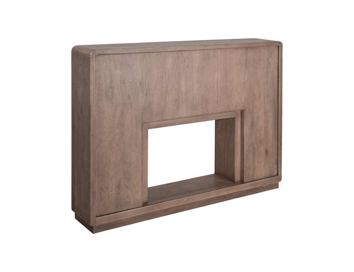Mezquite Console, Brown, Fireplace