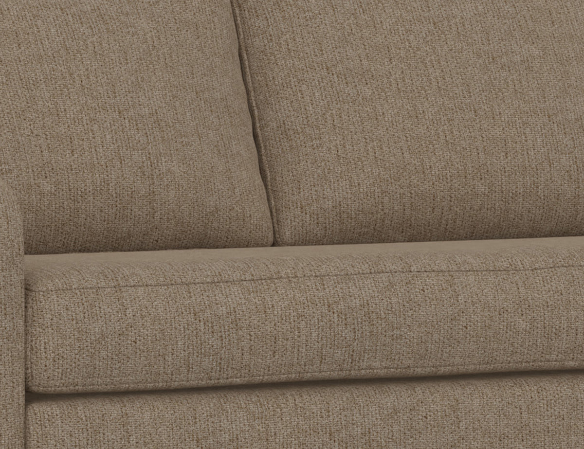 Samba Loveseat, Brown, Wooden Frame & Base, Sectional - IUP298-LOV-LF-152