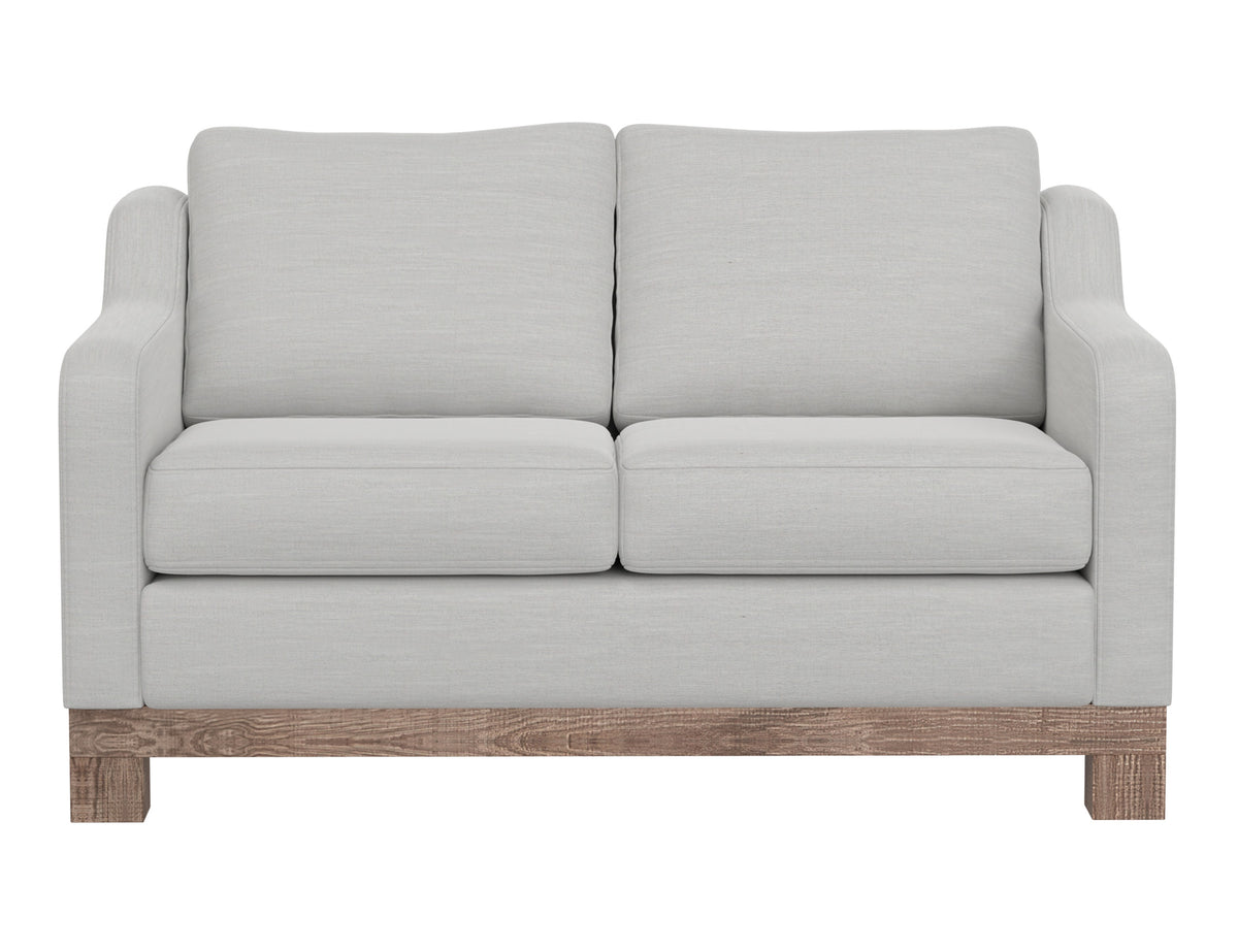 Samba Loveseat, Beige, Wooden Frame & Base, Two-Cushion - IUP298-LOV-131-A