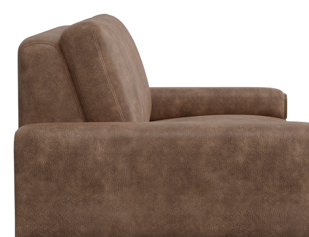 Sedona Sofa, Brown, Wooden Frame & Base - IUP966-SOF-214
