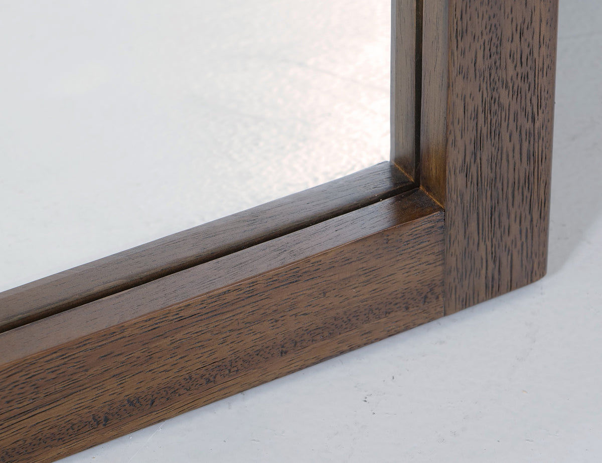 Walnut Mirror, Brown