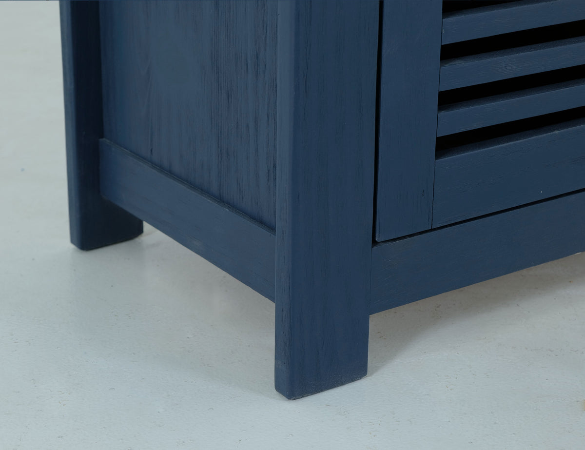 Bonfire Buffet, Blue, 6 Drawer, 2 Door