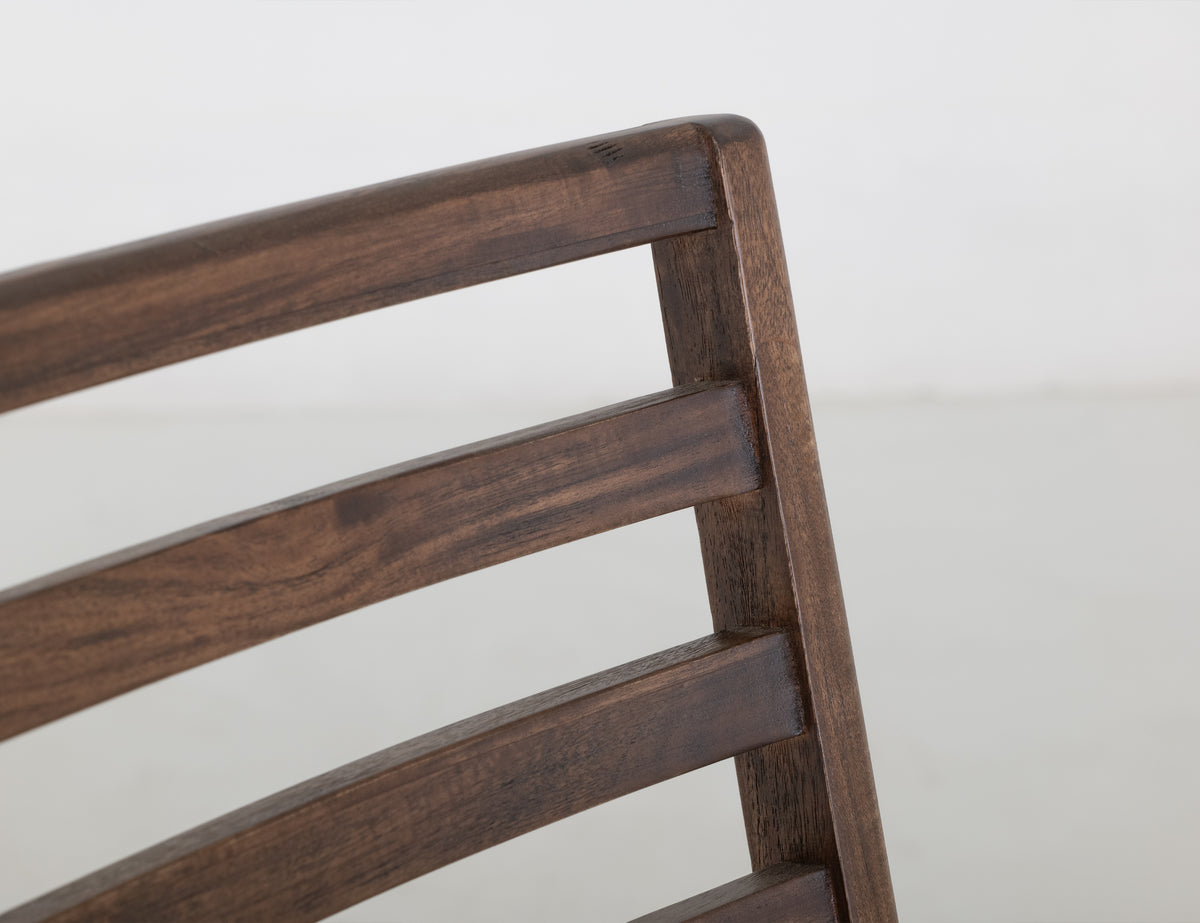 Walnut Chair, Brown, Wooden
