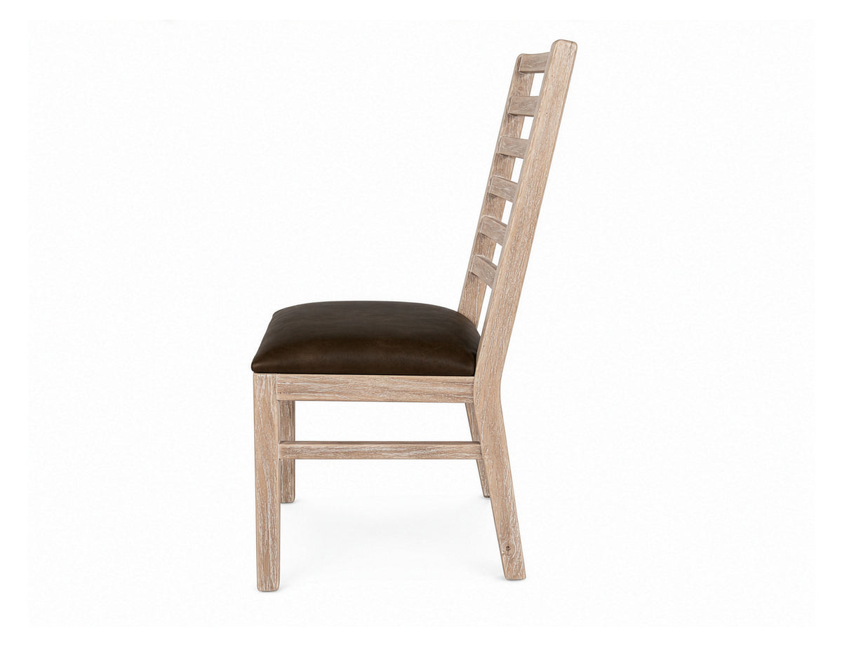 White Balam Chair, White, Wooden