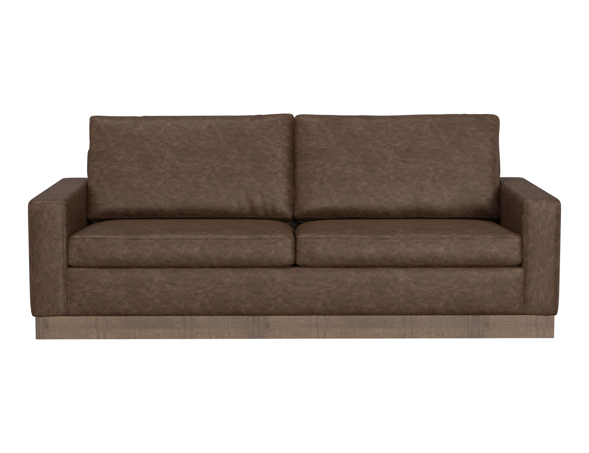 Georgia Sofa, Brown, Wooden Frame & Base - IUP722-SOF-212