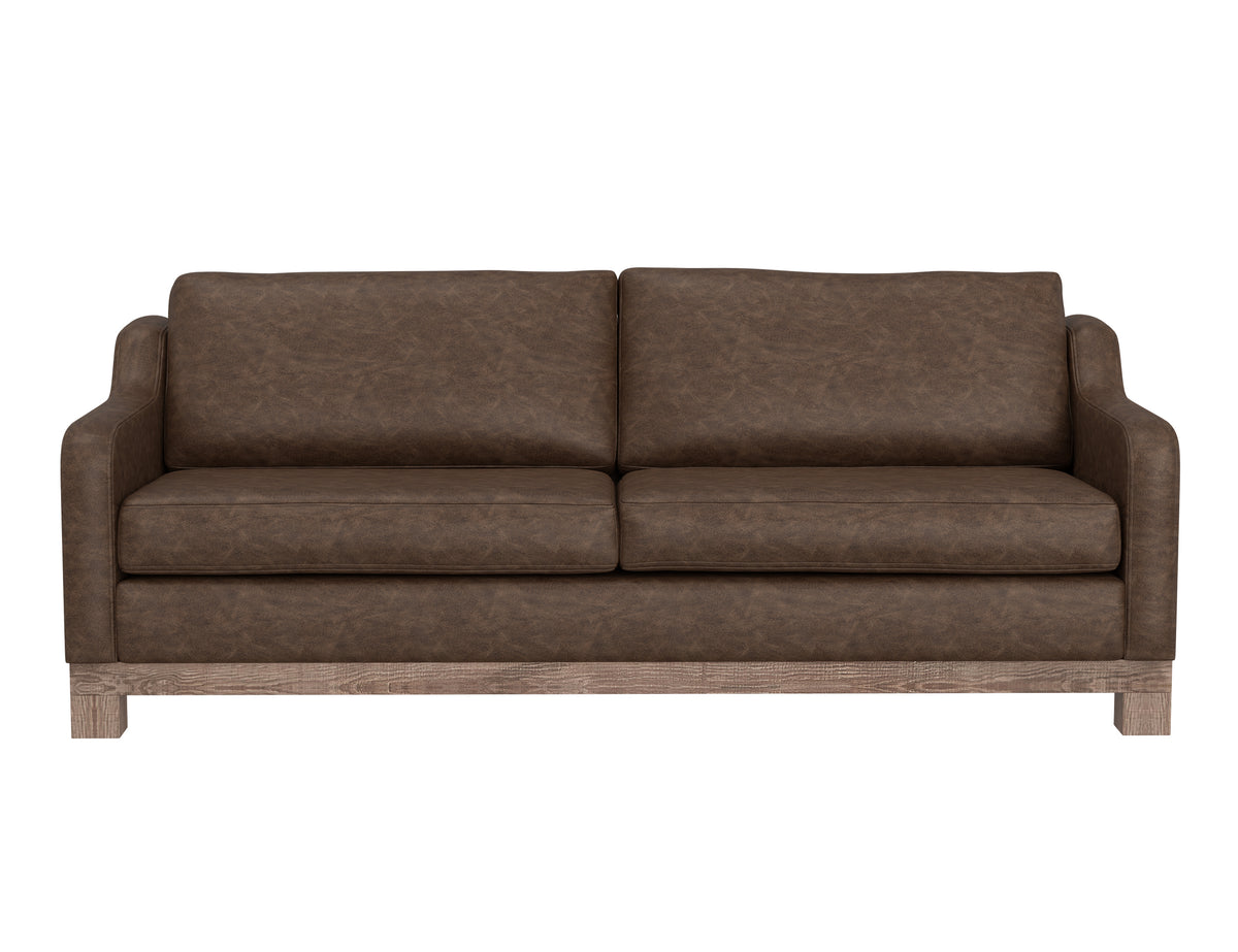 Samba Sofa, Brown, Wooden Frame & Base - IUP298-SOF-212