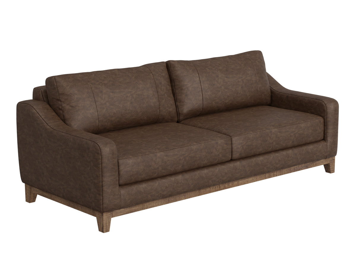 Olivo Sofa, Brown, Wooden Frame & Base - IUP541-SOF-212