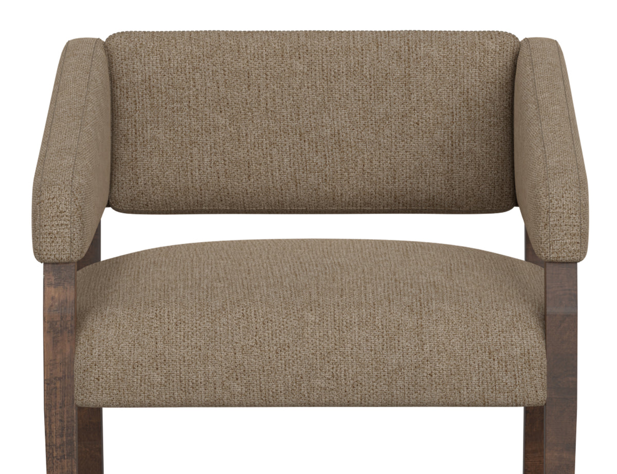 Murcia Armchair, Brown, Wooden Frame - IUP221-ACH-152