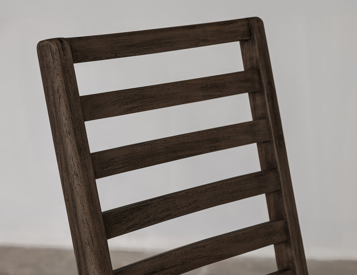 Black Balam Chair, Black, Wooden - IFD4421CHR