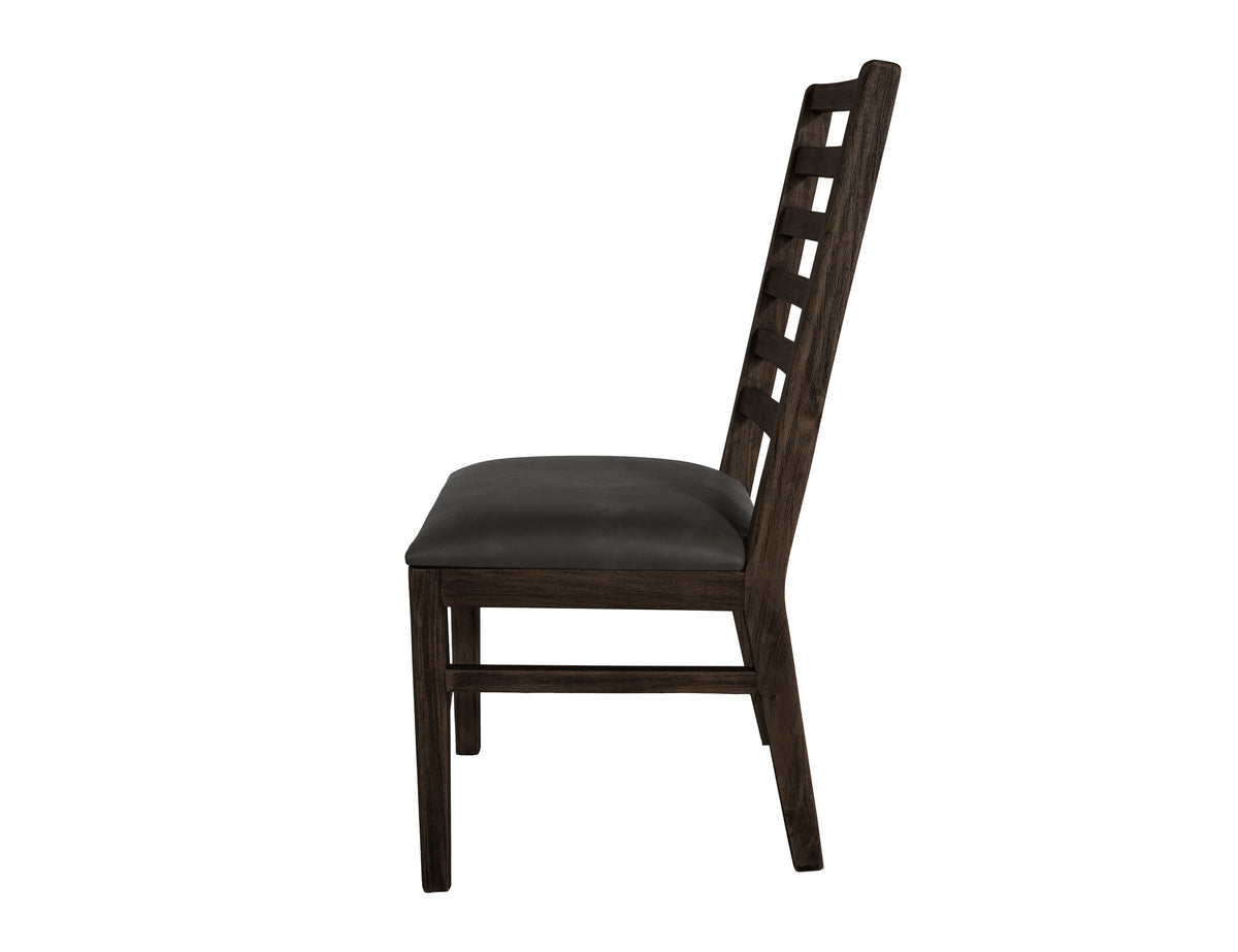 Black Balam Chair, Black, Wooden - IFD4421CHR