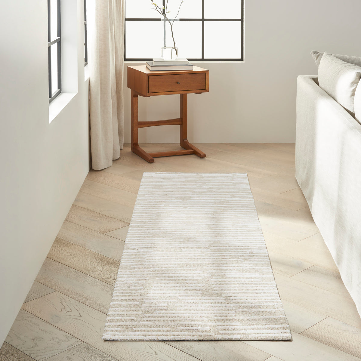 CK010 Linear LNR01 Ivory Rug