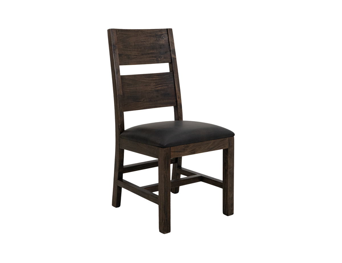 Dark Teak Chair, Wooden