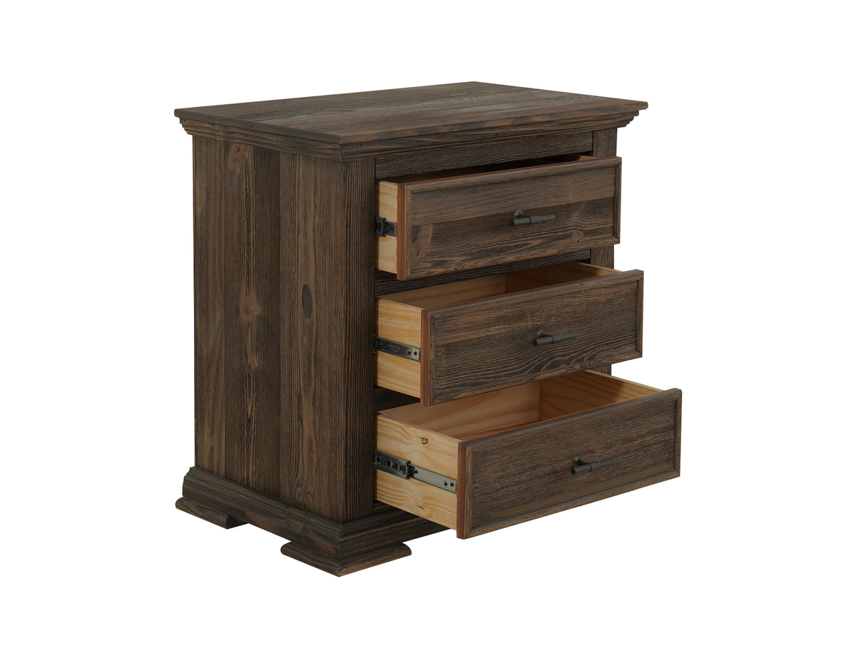 Desire Nightstand, 3 Drawer