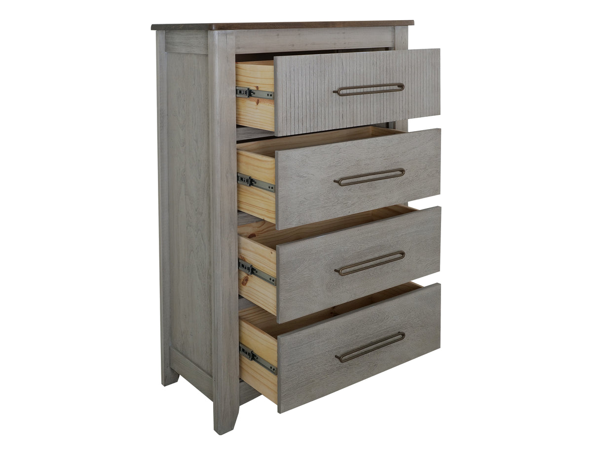 Ridge Chest, 4 Drawer