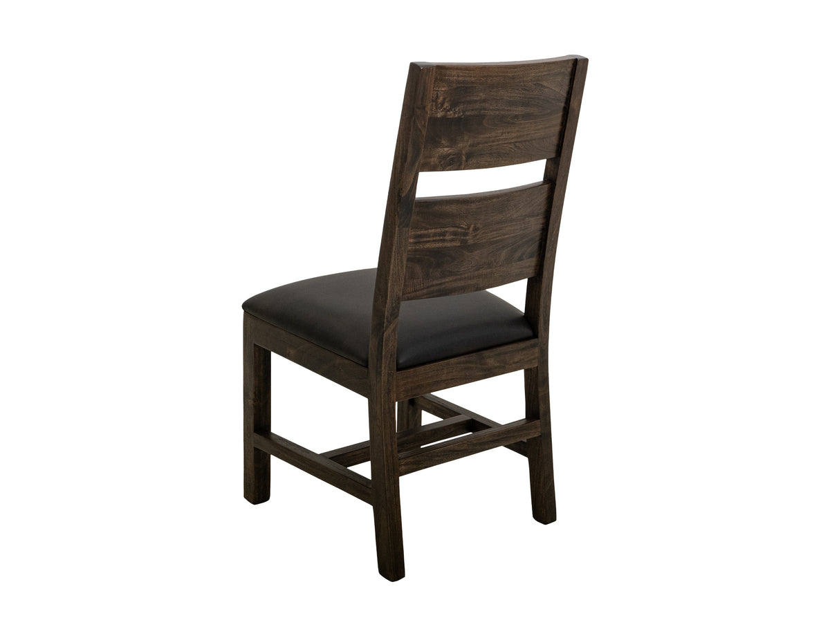 Dark Teak Chair, Wooden