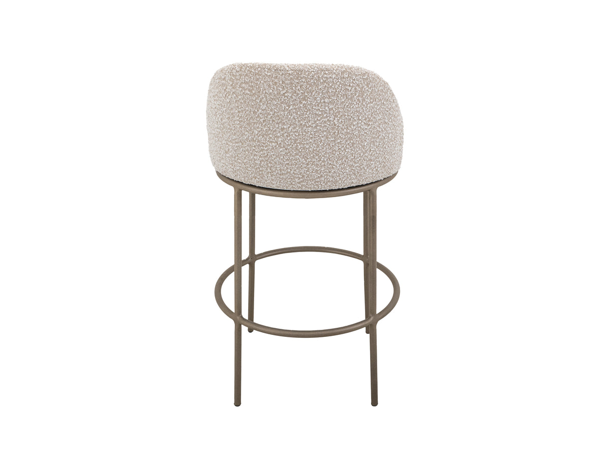 Snow Upholstered Barstool, Barstool 24"