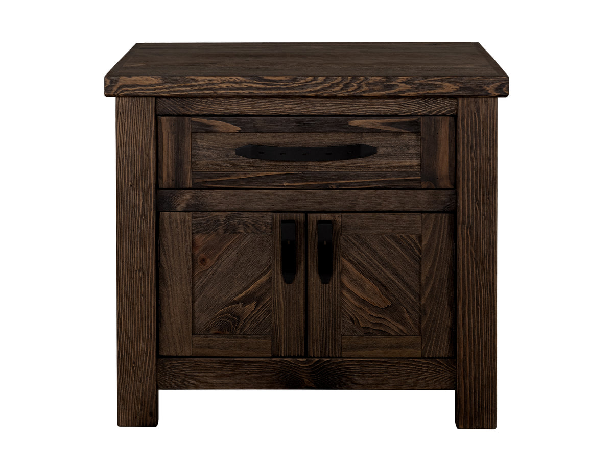 Dutton Nightstand, 1 Drawer, 2 Door