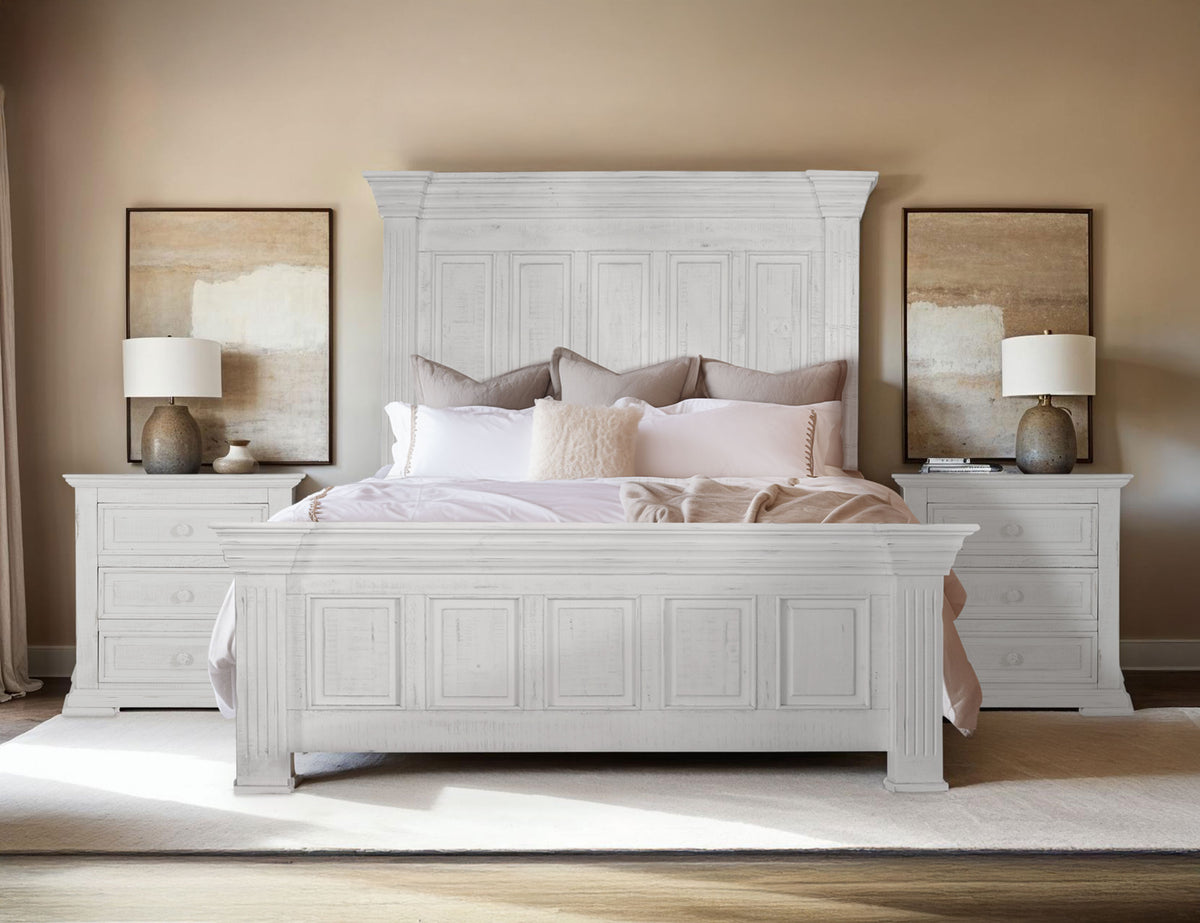 Terra White Footboard, 5/0