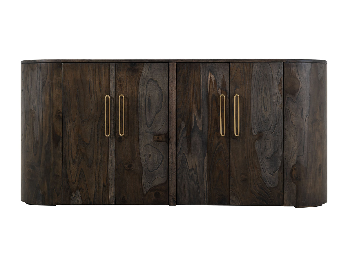 Black Balam Console, Black, 4 Doors