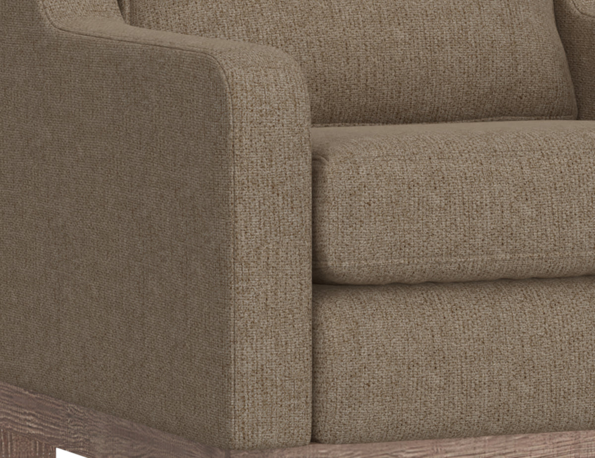 Samba Sofa, Brown, Wooden Frame & Base - IUP298-SOF-152