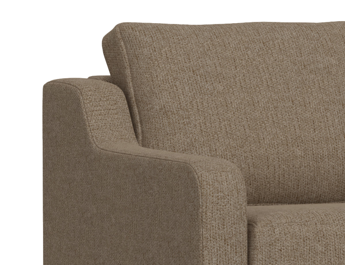 Samba Sofa, Brown, Wooden Frame & Base - IUP298-SOF-152