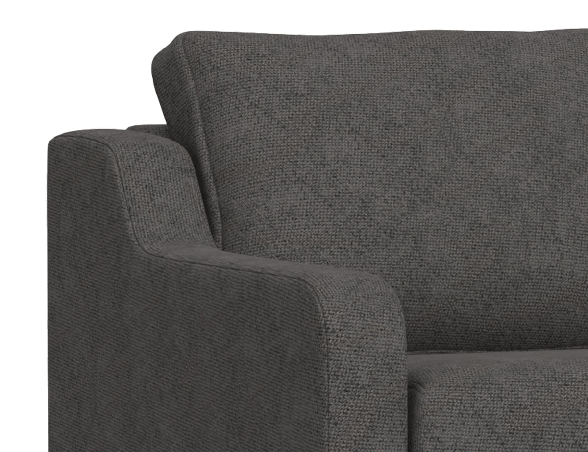 Samba Sofa, Gray, Wooden Frame & Base - IUP298-SOF-121