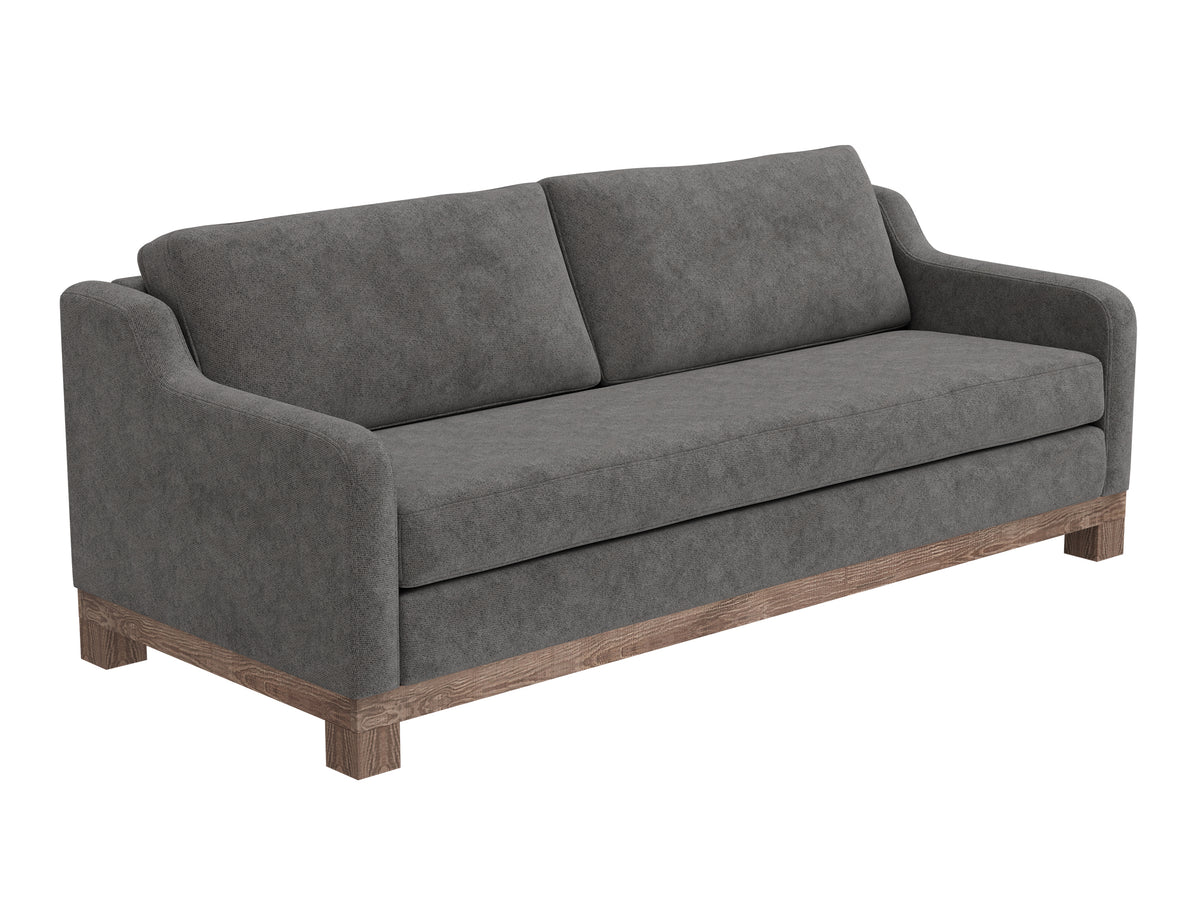 Samba Sofa, Gray, Wooden Frame & Base - IUP298-SOF-121