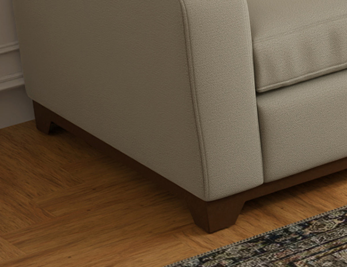 Natural Parota Sofa, Gray, Wooden Frame & Base - IUP868-SOF-151