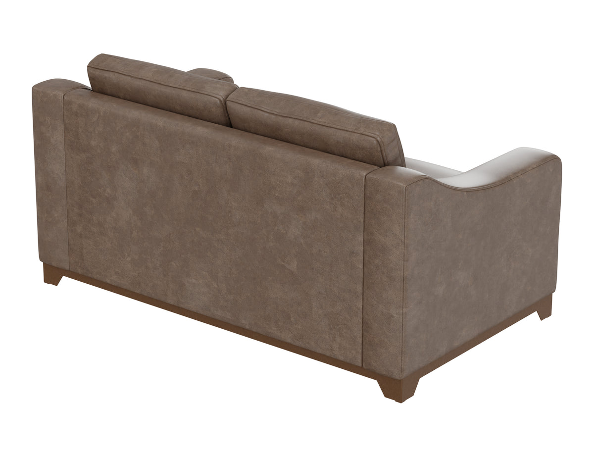 Natural Parota Loveseat, Brown, Wooden Frame & Base - IUP868-LOV-212