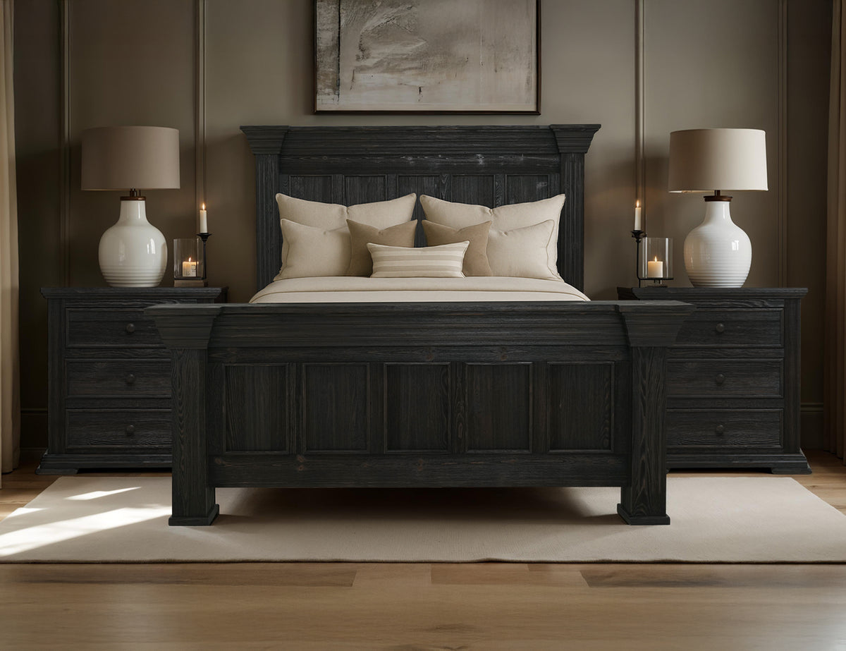 Terra Dark Footboard, 5/0 Queen