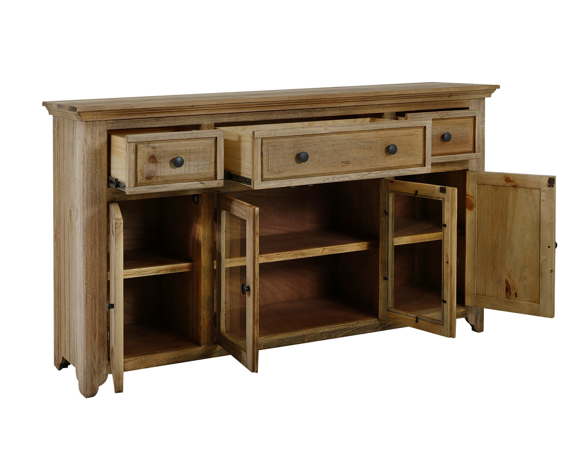 Marquez Console, 3 Drawer 4 Door
