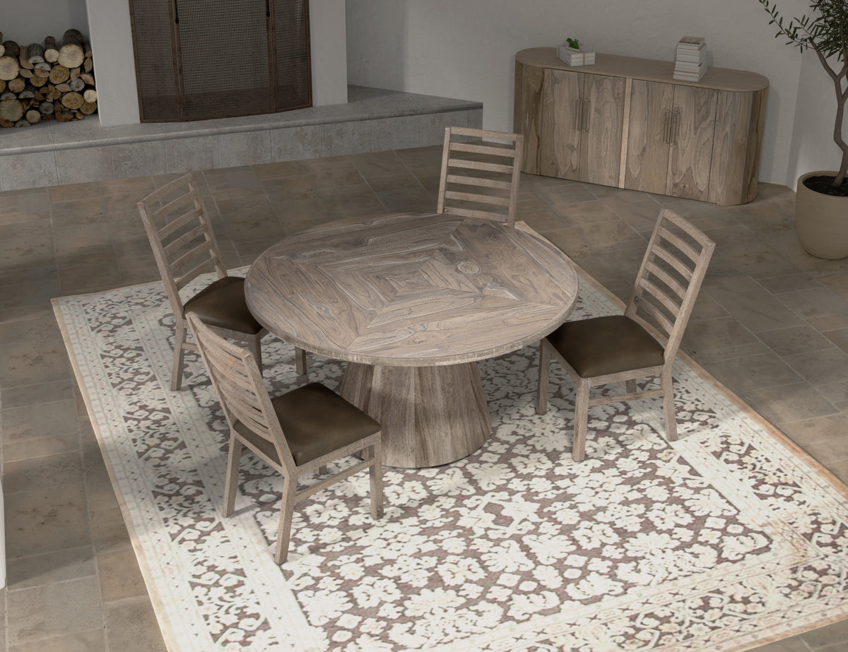 White Balam Chair, White, Wooden