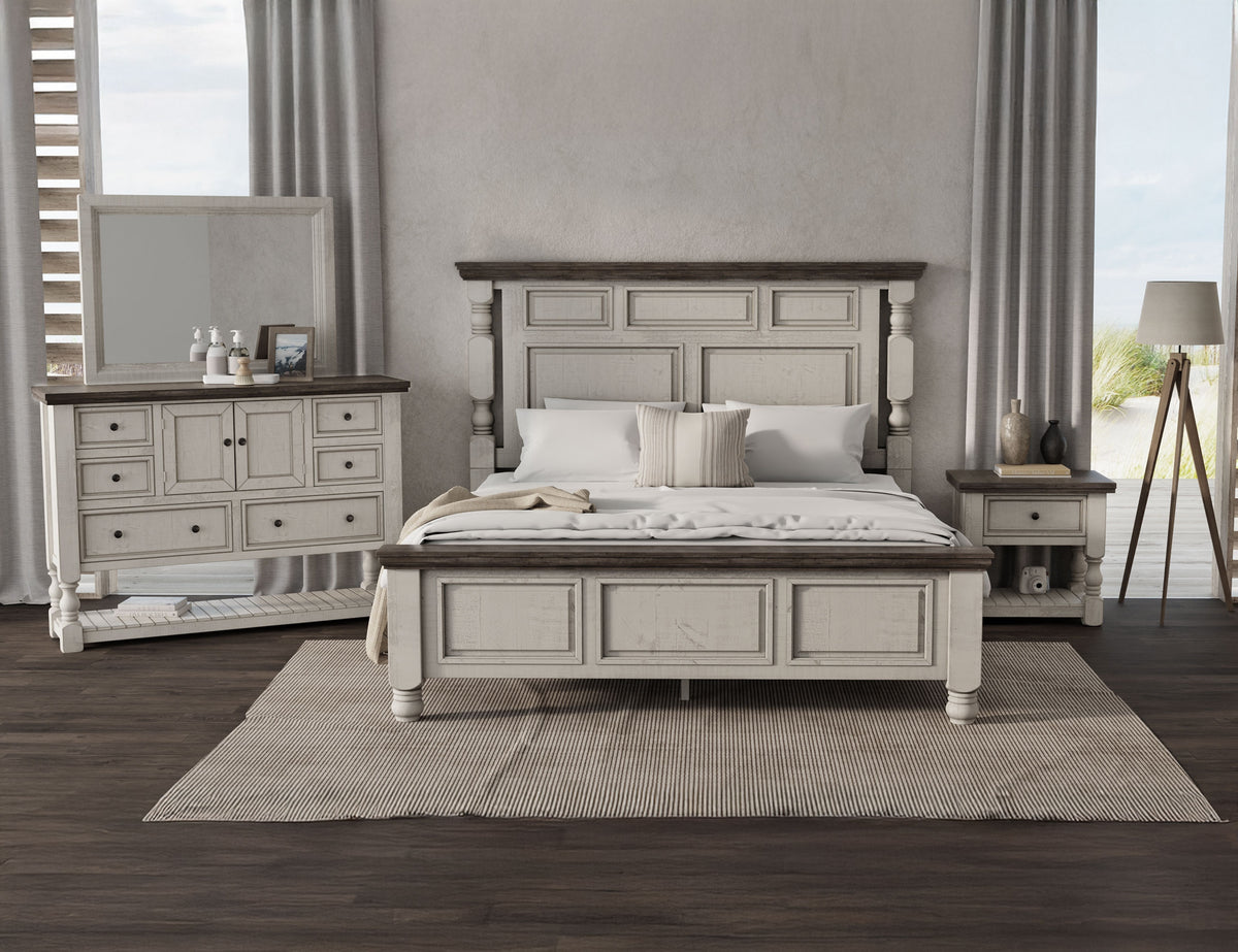 Stone Platform, White, 6/6 Low Profile