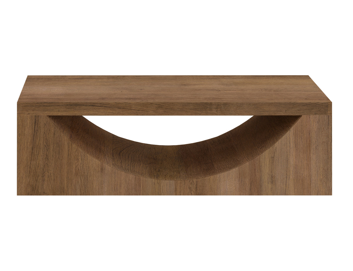Mezquite Cocktail Table, Brown, Wooden