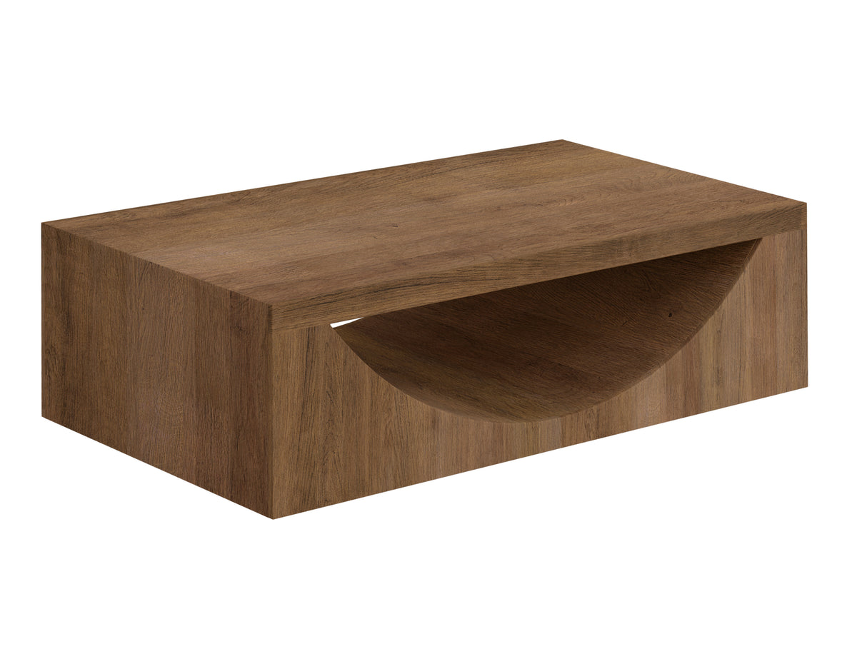 Mezquite Cocktail Table, Brown, Wooden