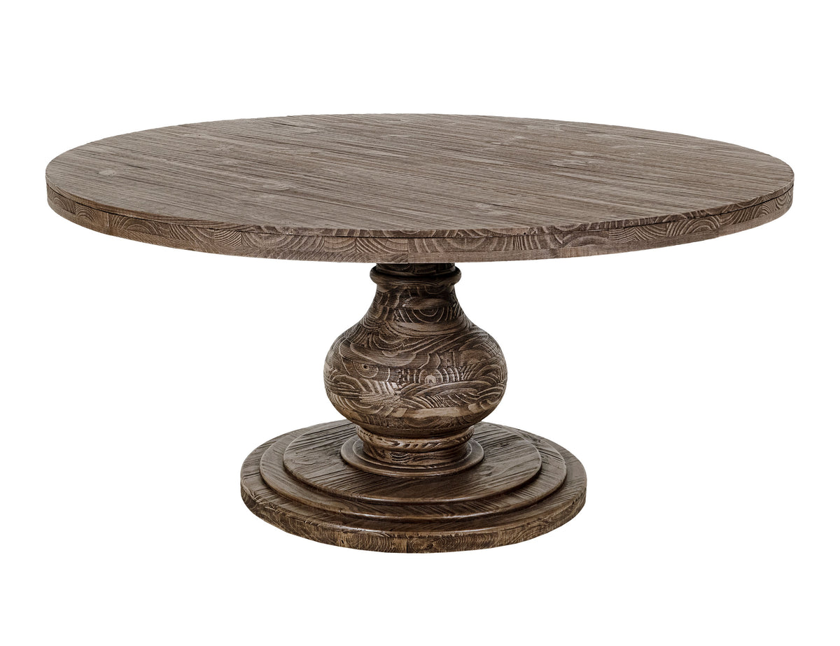 Bonanza Table, Brown, Round Table Top