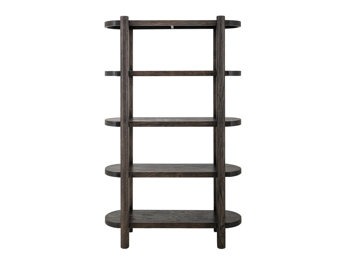 Black Balam Bookcase, Black, 4 Shelves