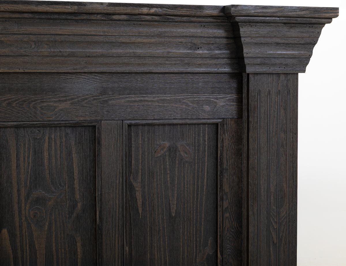 Terra Dark Headboard, 6/6 Eastern King