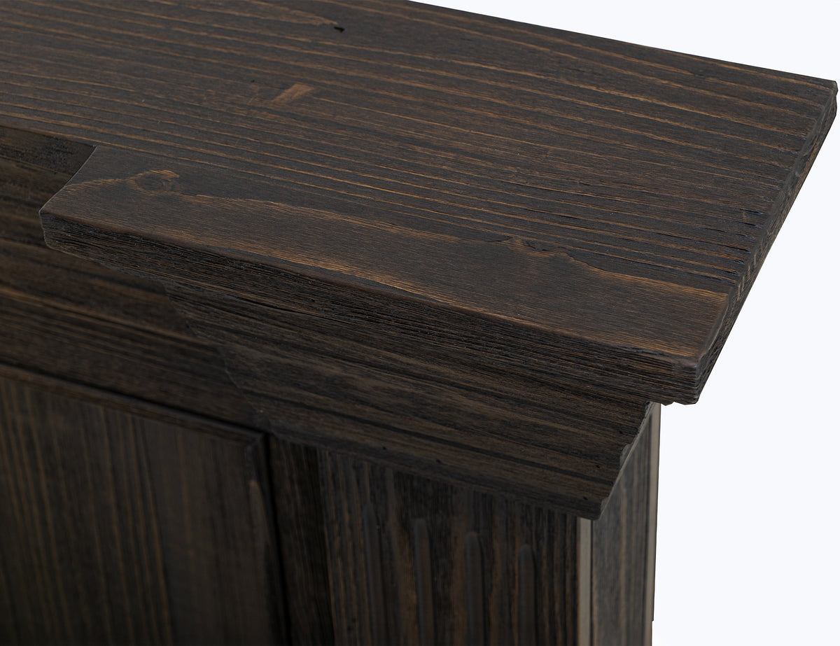 Terra Dark Headboard, 5/0 Queen