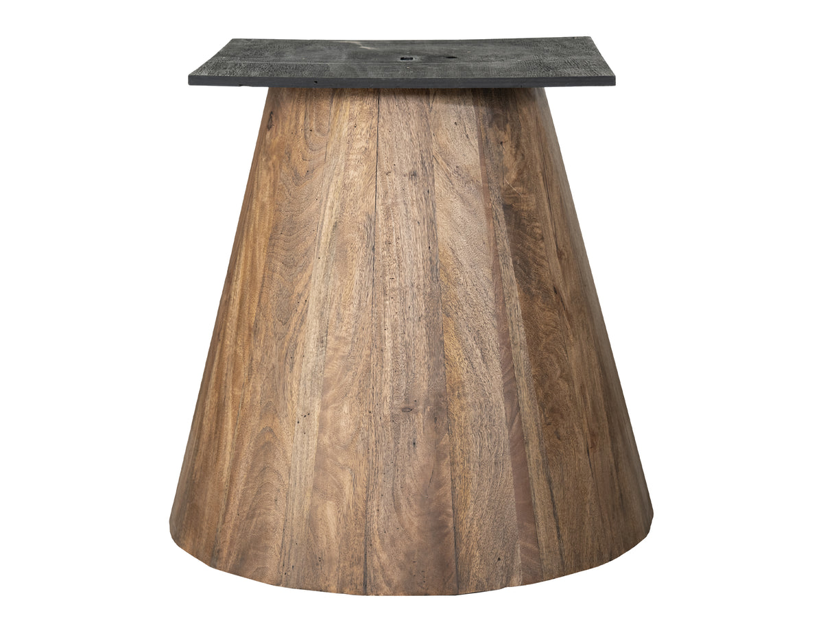 Balam Round Table, Brown, Base