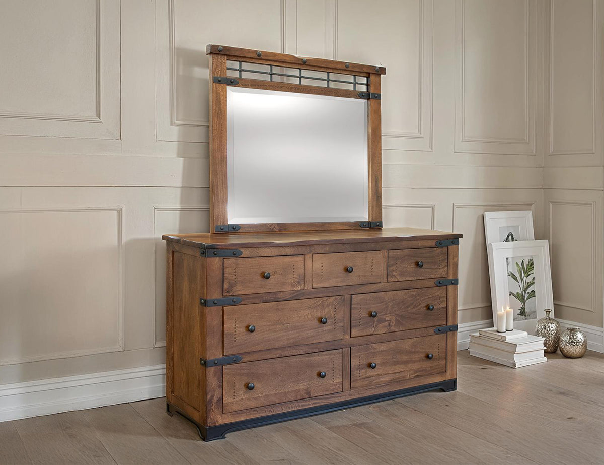 Parota Mirror, Brown