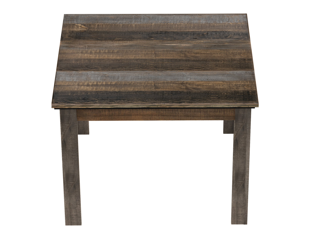 Loft Brown Table, Multicolor, 42" Dining