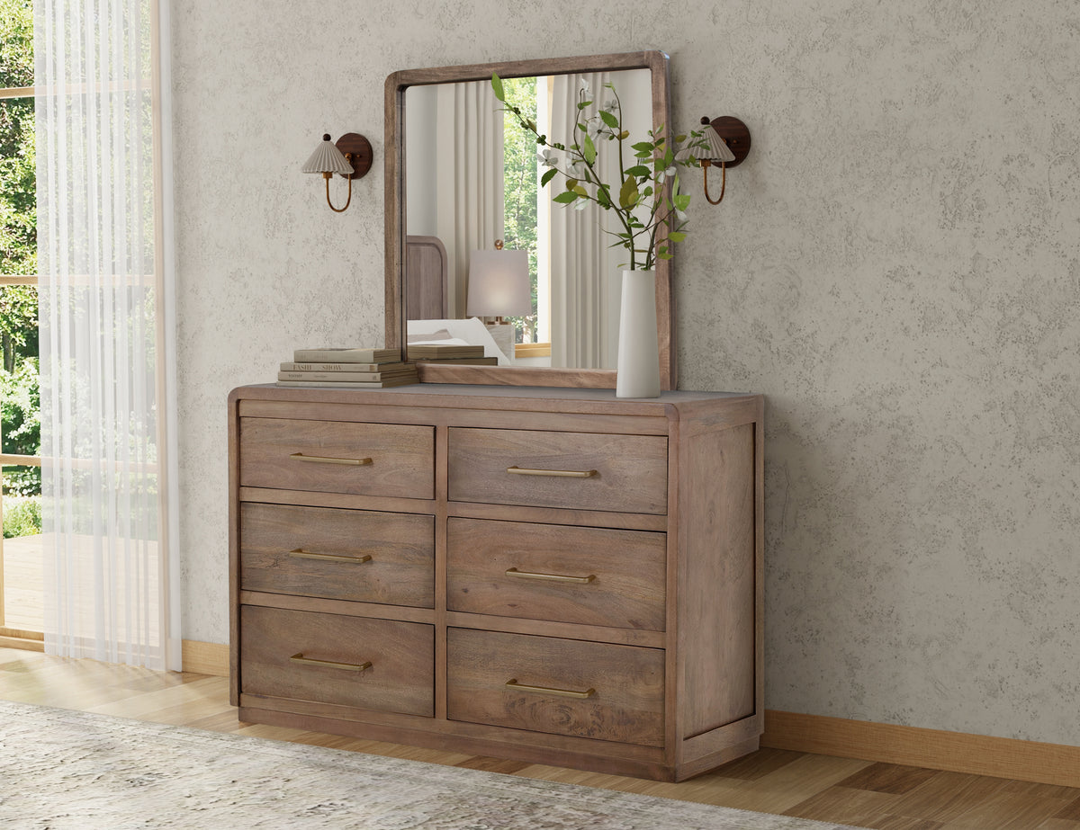 Mezquite Mirror, Brown - IFD6621MIR