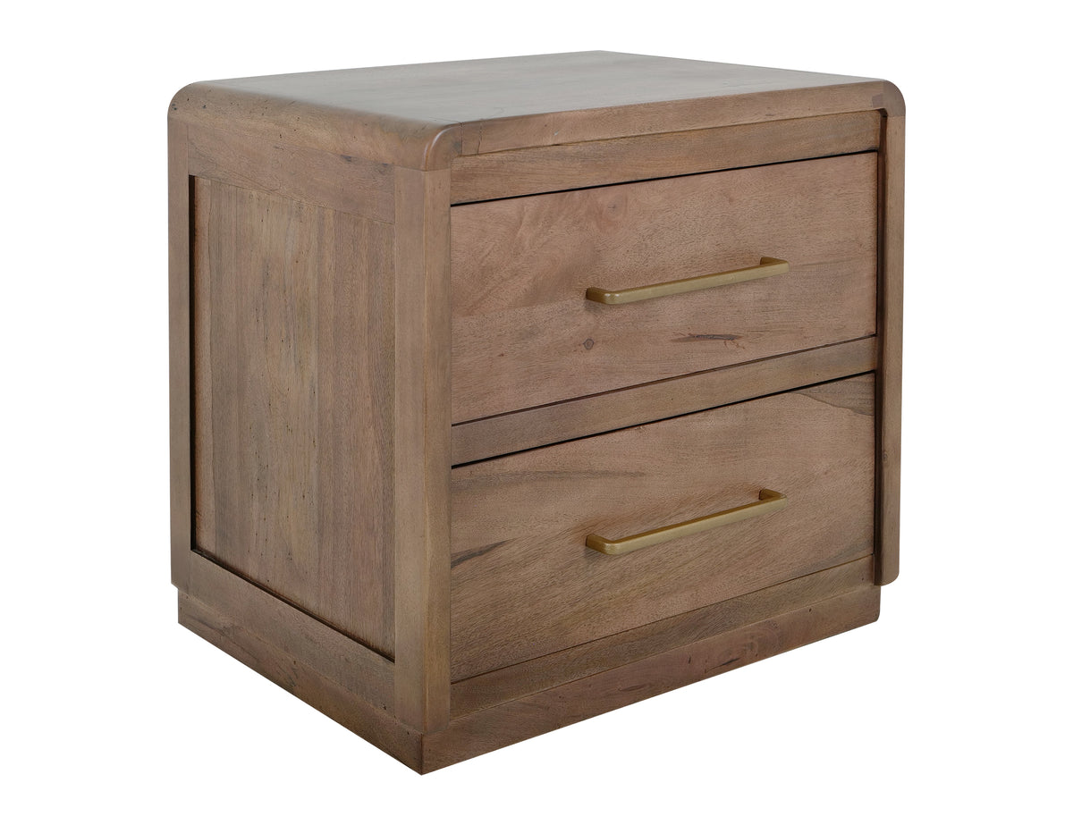 Mezquite Nightstand, Brown, 2 Drawer - IFD6621NTS