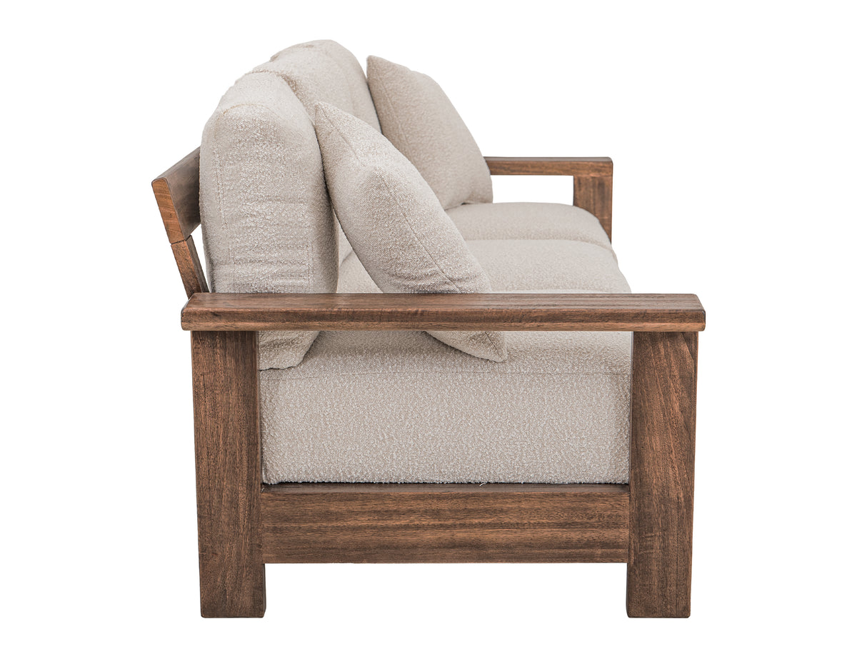 Duna Sofa, Wooden Frame, Upholstered